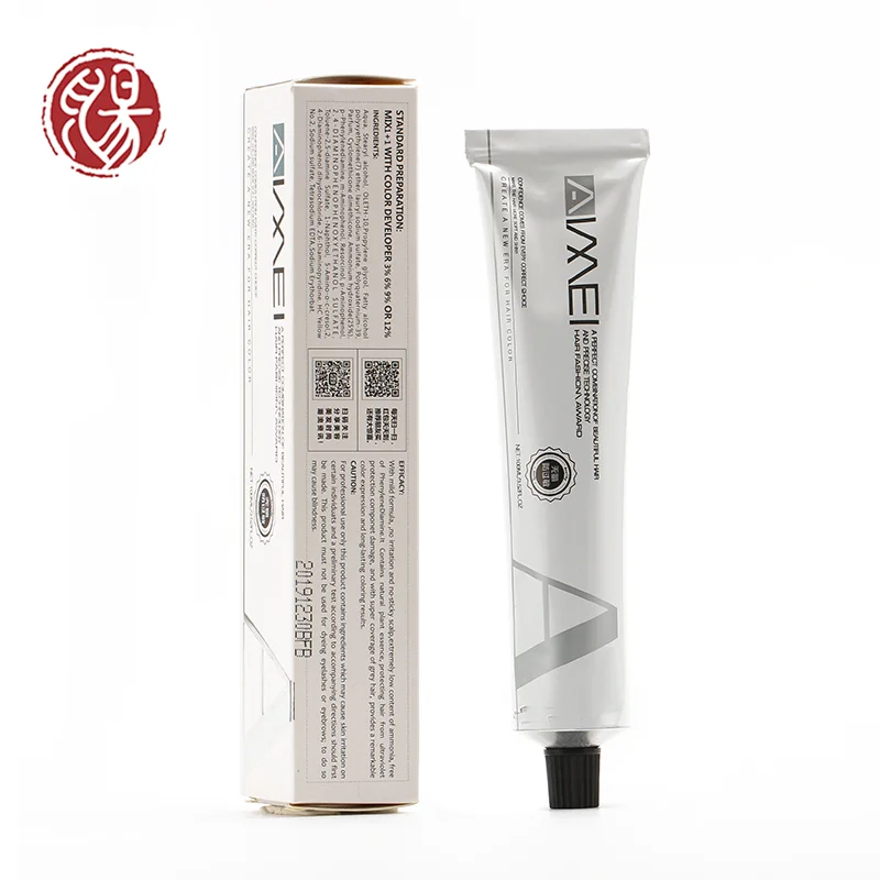 
 Оригинальные основные характеристики, оптовая продажа, 100 мл, антиаллергенные бренды, профессиональная краска для салона, крем для перманентного окрашивания волос  