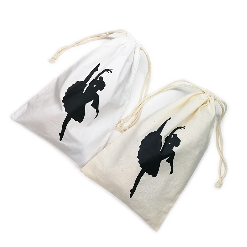 Оптовая продажа, хлопковая дорожная сумка для обуви с логотипом