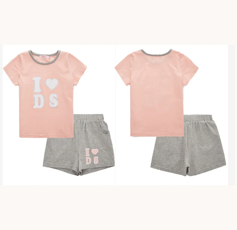 hot sale kids clothes sets homewear pyjamas child sport suit for child