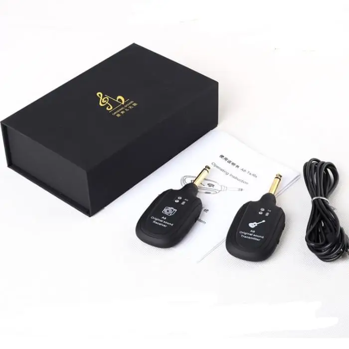 Беспроводной аудиоприемник для гитары, бас-скрипки