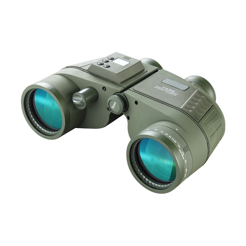 (BM-5106)High Power 7X50 long distance digital compass marine HD Waterpoof FMC Lens BAK4 Prism Auto Focus  binoculars