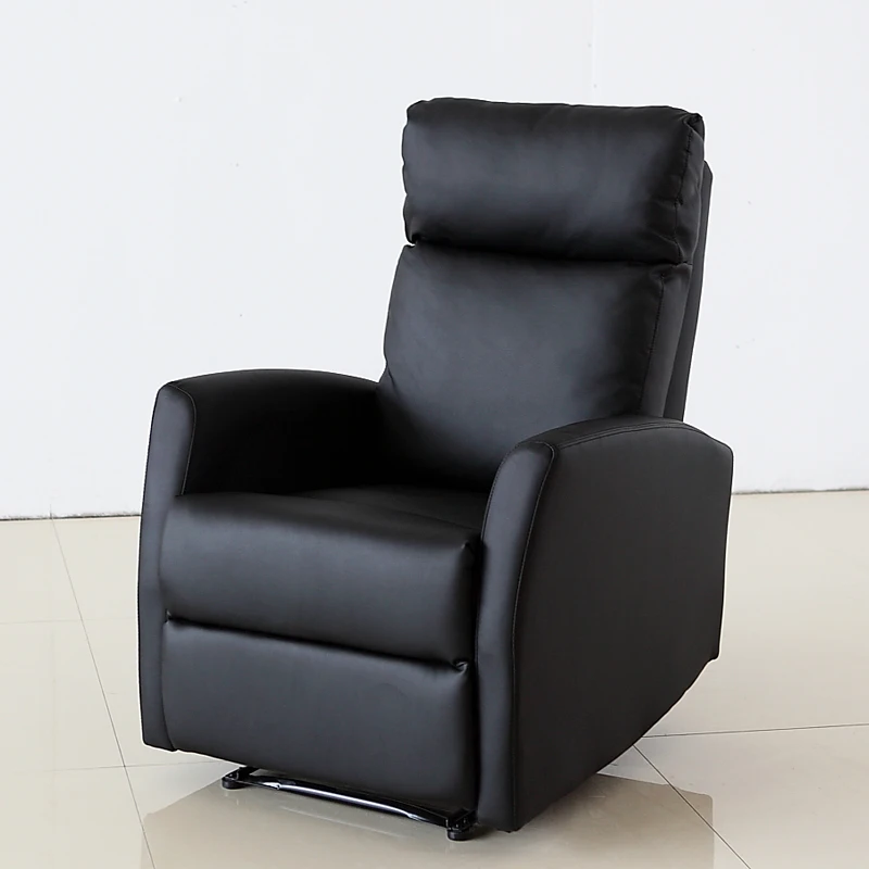 Contemporary functional reclinable single sofa chair Manual Recliner Chair Leather for living Room