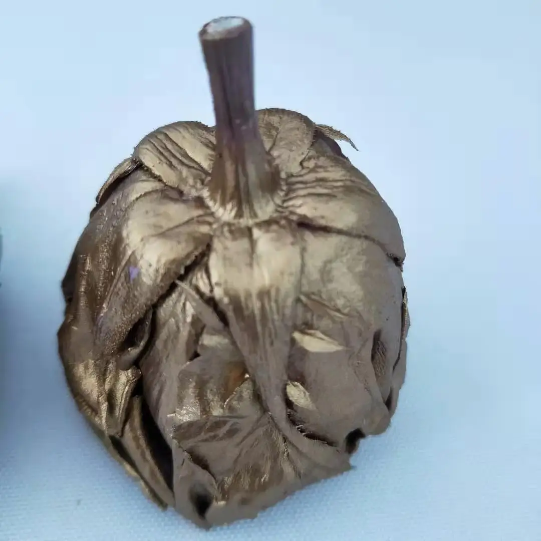 Yunnan AAA grade metallic color rose wholesale preserved rose gold dipped rose