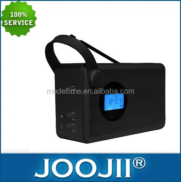 2020 Best-Selling Portable PU Leather dab digital radio