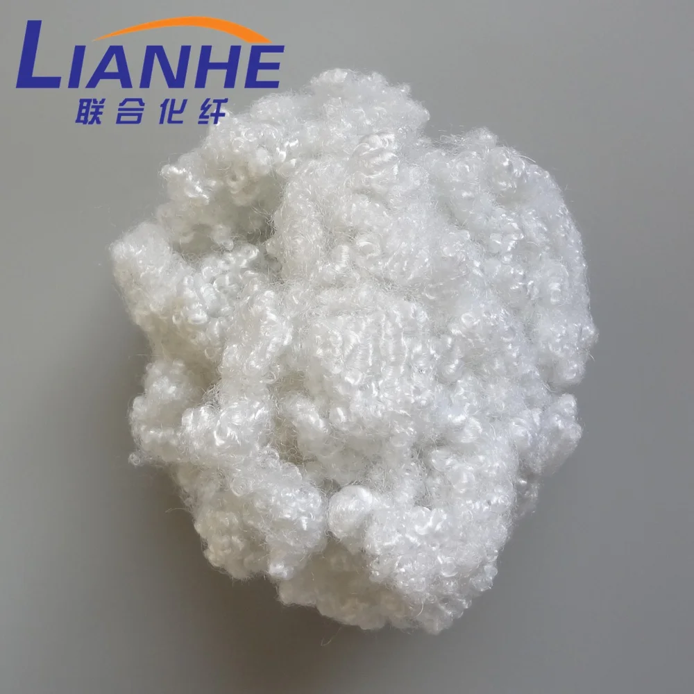 psf 15d 64mm recycle hollow conjugated siliconized polyester fiber