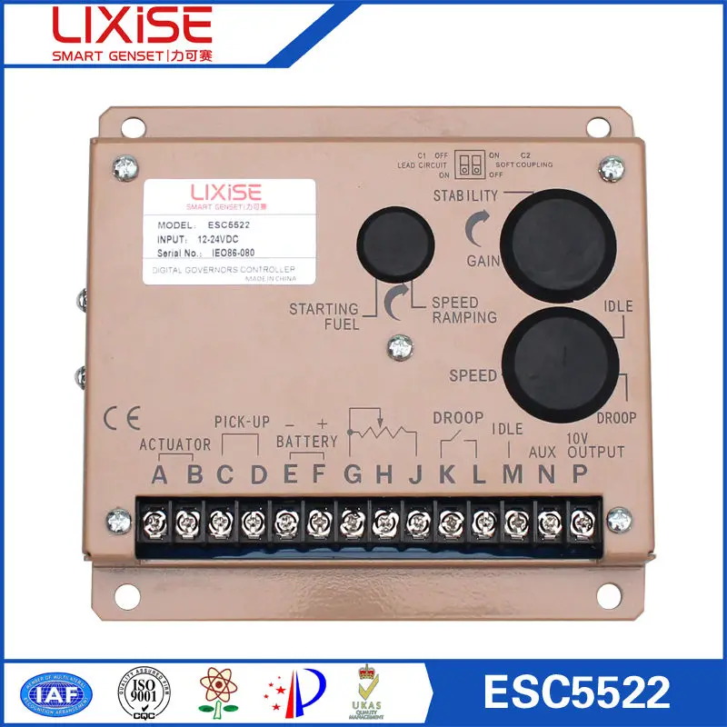 speed controller system ESD5522E controller governor motor