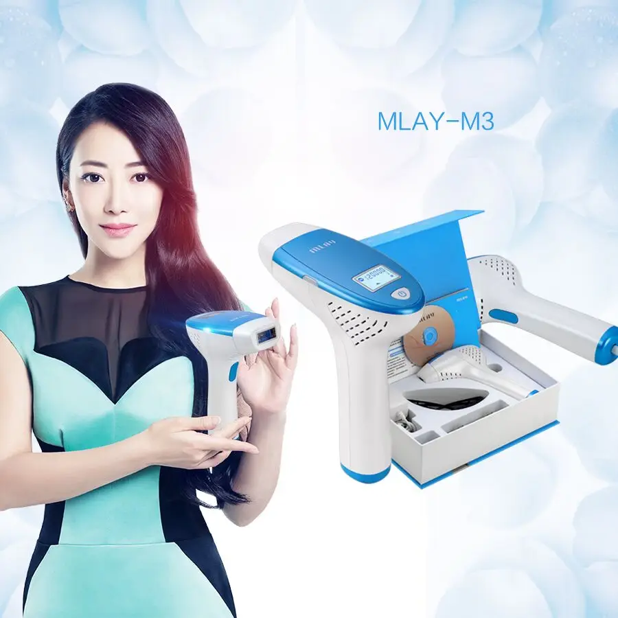 Лазерное удаление волос Mlay Ipl Mini Ipl для домашнего использования Ipl устройство для 500000 снимков