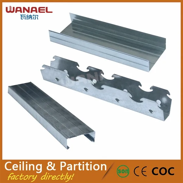 Wanael Metal Profile Steel Frame Structure, C Channel Steel Price