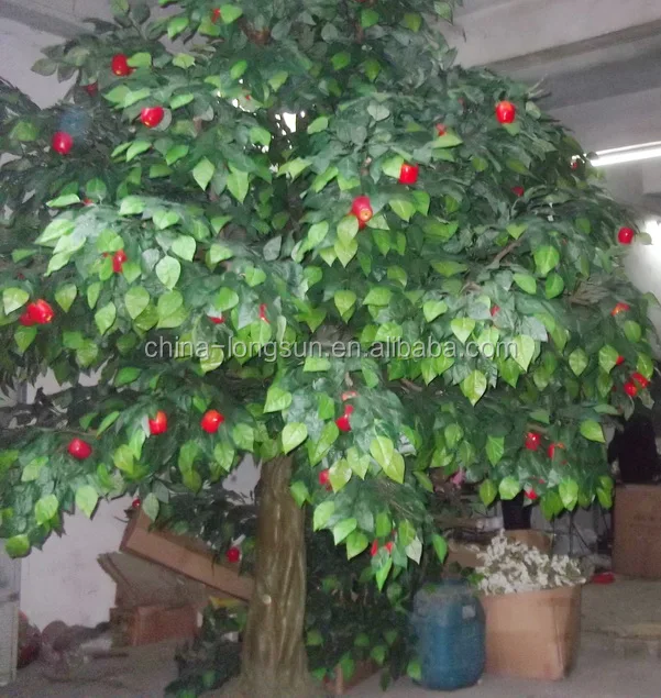 Lsws15120805 оптовая продажа Новый стиль искусственные открытых яблоня для сада