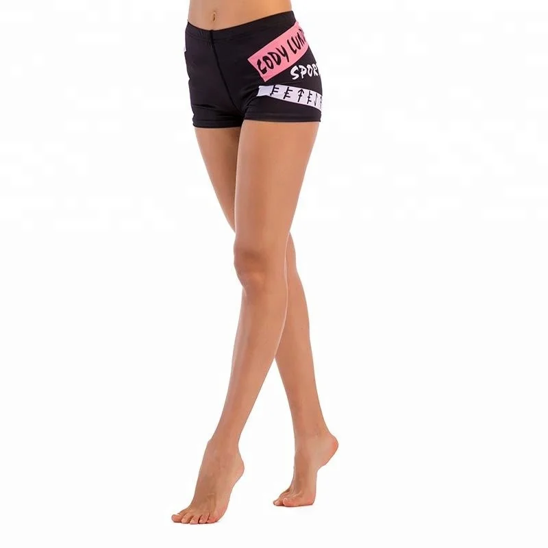 Camisetas al por mayor custom camisetas deportivas de mujer Custom Swim Shorts For Women