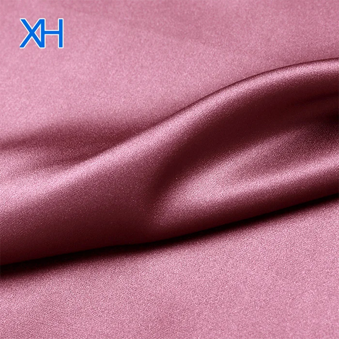 New Design Nano 100 Silk Charmeuse Fabric  with High Quality By Xinhe Textiles