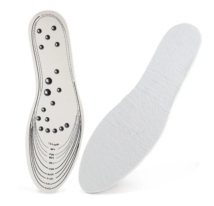 Hot Sale Foot Pain Relief Therapeutic Acupuncture Magnetic Massage Shoes Insoles