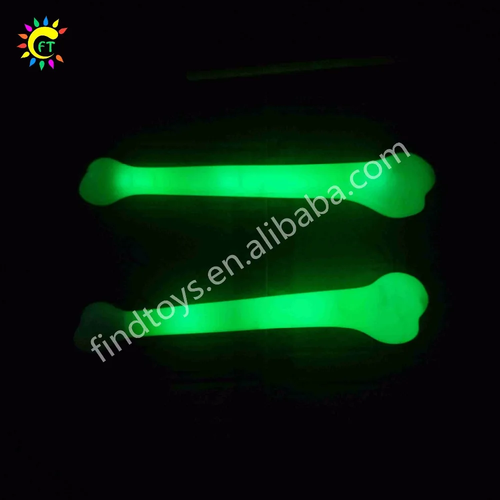 2023 Hot Selling Glow Stick Bone Glow in the Dark Bones for Playing Toys