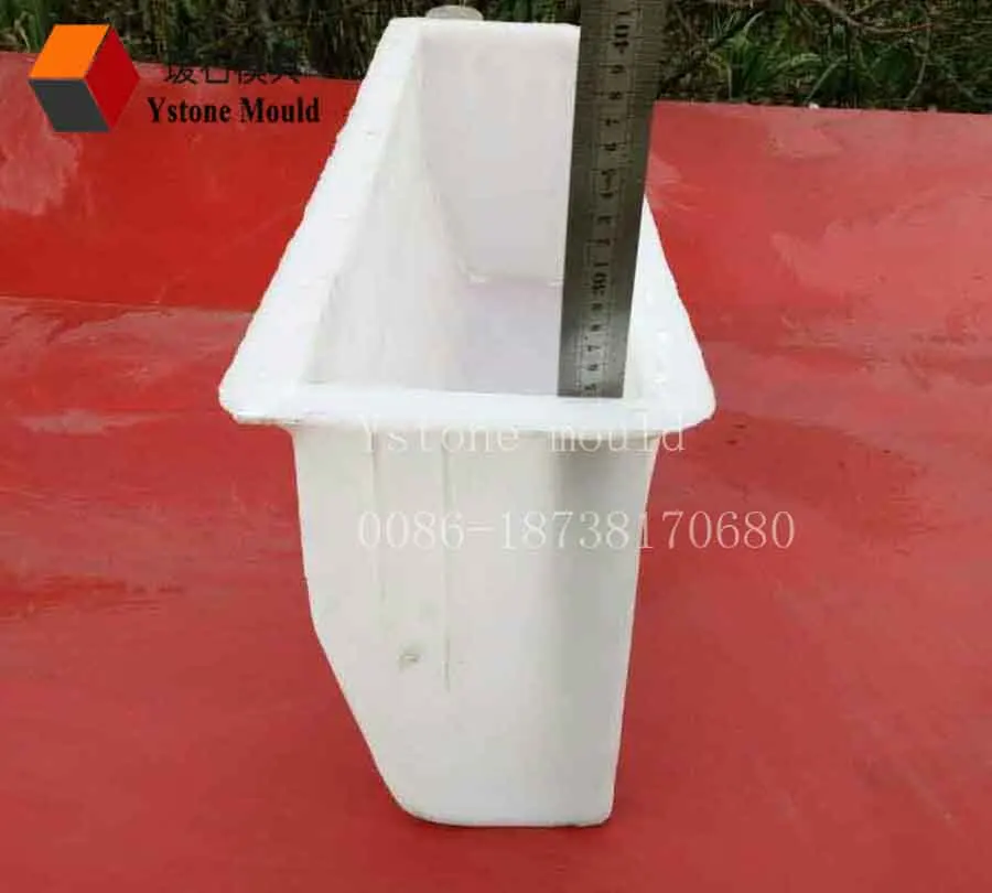 
Plastic stone border forms street concrete curbstone mold 