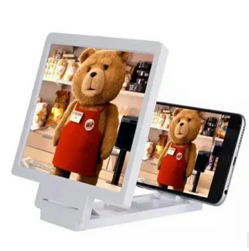 Новый стиль складное 3D увеличительное стекло для мобильного телефона портативное экранное увеличительное стекло