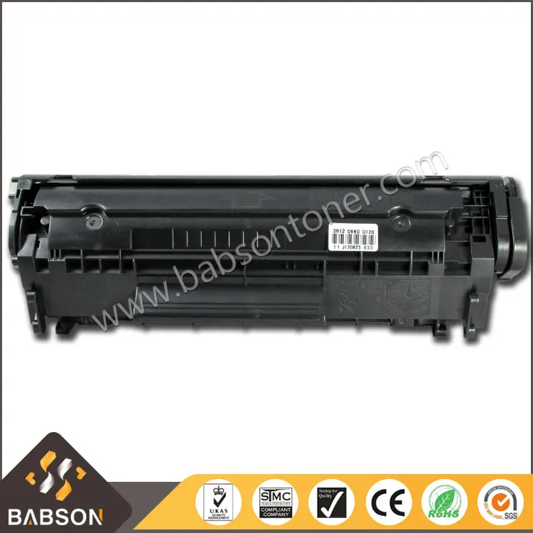 Стабильное качество совместимый черный тонер-картридж Q2612 12A для принтера HP