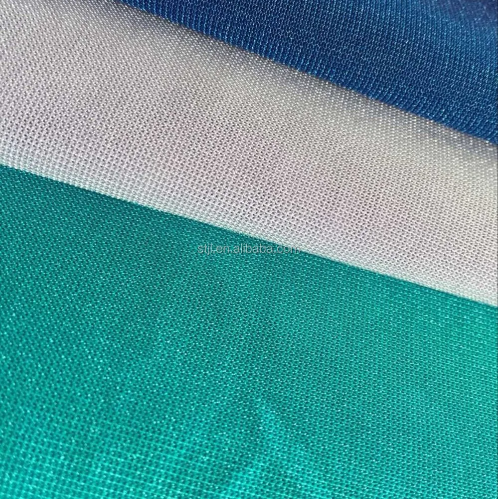 Ткань для бюстгальтера и нижнего белья основовязаная ткань 120 г/кв. М блестящая 40D нейлоновая 70D спандекс шестигранная сетчатая