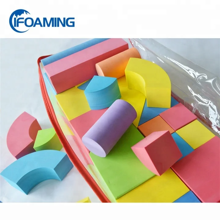 Non-Toxic EVA Foam Building Blocks Building Toy for Girls and Boys