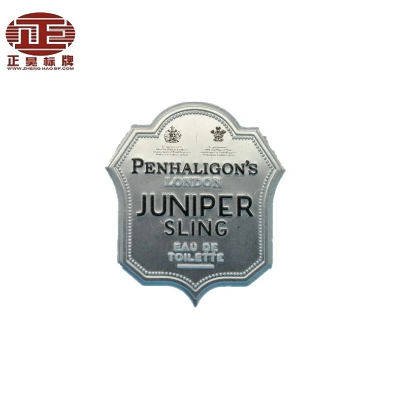 
High quality fashion personalized metal nameplate custom painted aluminum embossed nameplate 