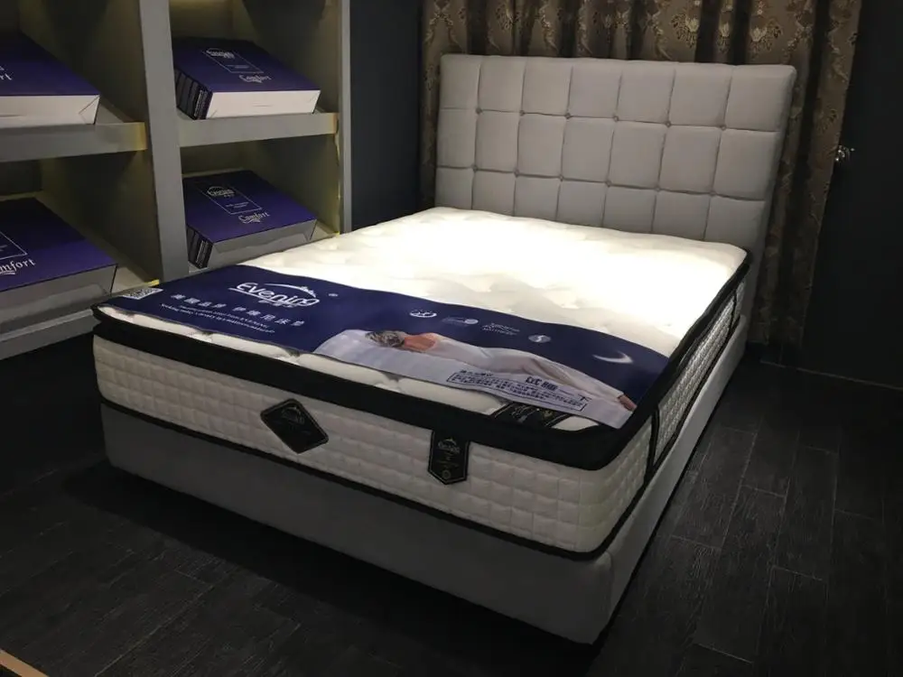 15 years warranty 3 zone spring coil comfort hotel pocket spring hybrid mattress