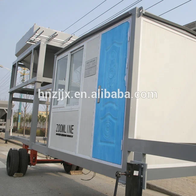 20-80tph China professional mobile drum asphalt mixing plant manufacturer