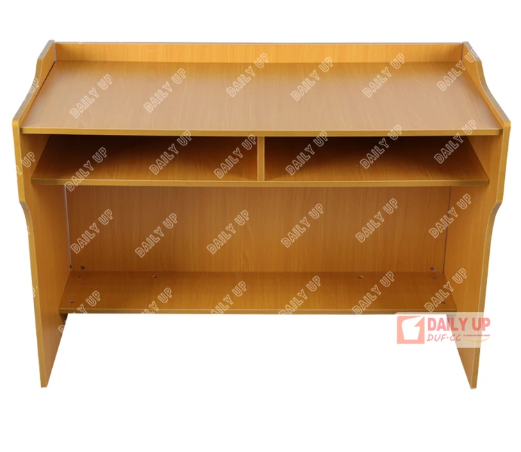 Wooden Teacher Platform Table With Large Drawer Classroom Teacher Desk Speech Table Lectern Dais For Primary School College