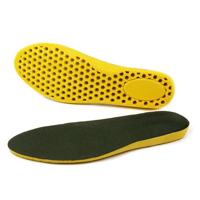High Middle Low Arch Support Flat Feet Orthotic Pu Insole for Plantar Fascitis
