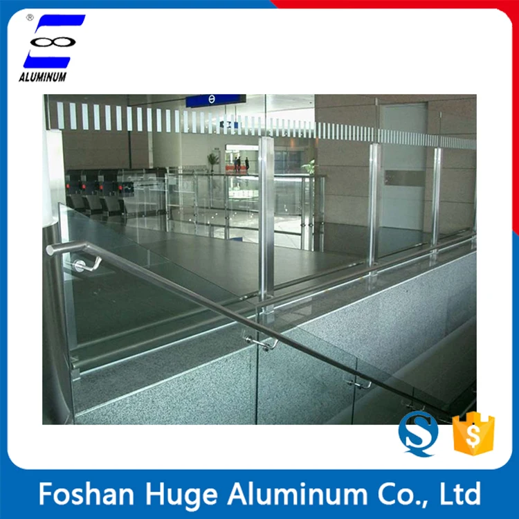 Cheap price balcony railing design glass and balcony rail