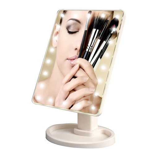 Китайская косметическая фабрика, рекламная косметика, светодиодное зеркало для макияжа с подсветкой