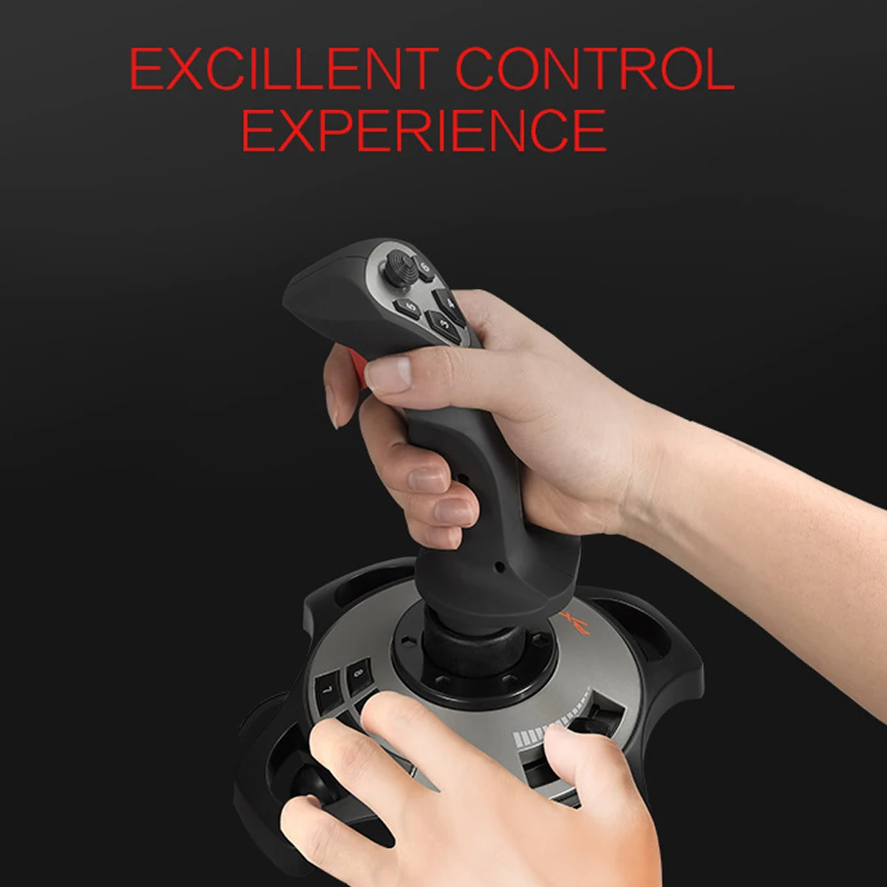 PXN PRO 2113 Wired 4 Axles Flying Game Arcade Joystick Controller Professional Gaming Simulator With Keyboard Mapping