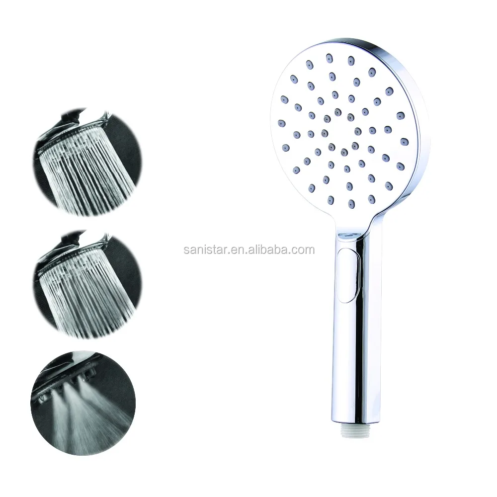 
Three Functions Hand Shower with button 