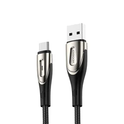 Joyroom TYPE-C data cable Braided Nylon Aluminum Fast Speed 1.2 Meter Usb Type C Cable