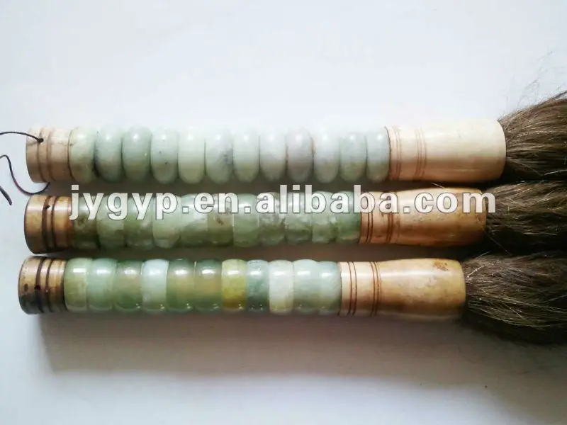 chinese calligraphy brush decorative chinese brushes jade chinese brush