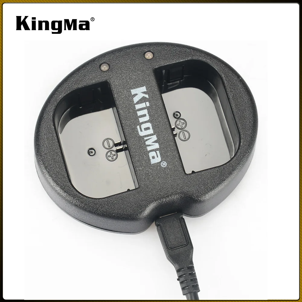 Kingma BM015-LPE8 LP-E8 Micro USB портативное зарядное устройство двухканальный зарядное устройство для Canon EOS 650D 600D 700D