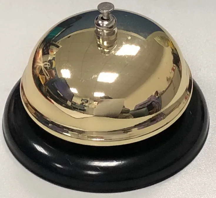 Hot Sale Stainless Steel Table Bell Call Bell for Restaurant or Bar