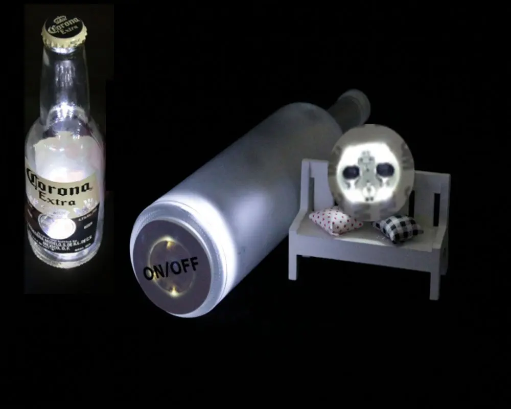Promotional  LED Illumination bottle stickers lighting under the bottle