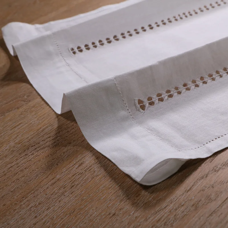 
CL001: classic white ramie/cotton hand made / handmade drawn thread work curtain 