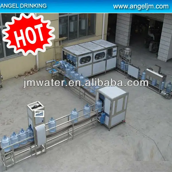 
L shape 19L jar bottling plant/ Bottle mineral water Plant 
