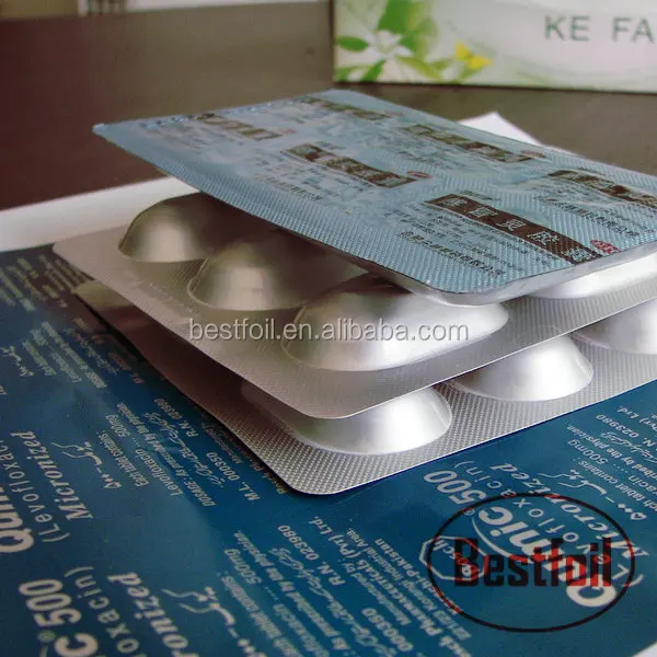 Medicinal Composited Aluminum Foil Alu Alu Cold Forming Base Foil (OPA/AL/PVC) Laminated Strip Foil