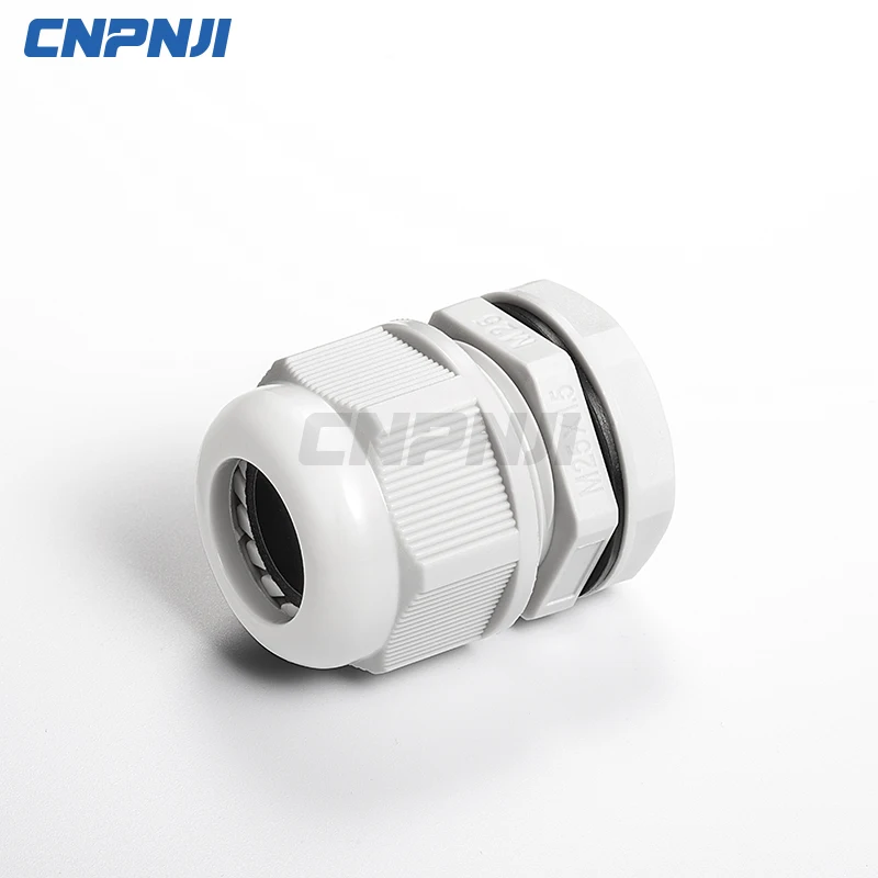 electric PG glands IP68 PP material Fiber Optic m30 cable gland  For Closure