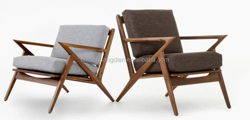 Soto Apartment Z Shape Wooden Lounge Chair HDL2006