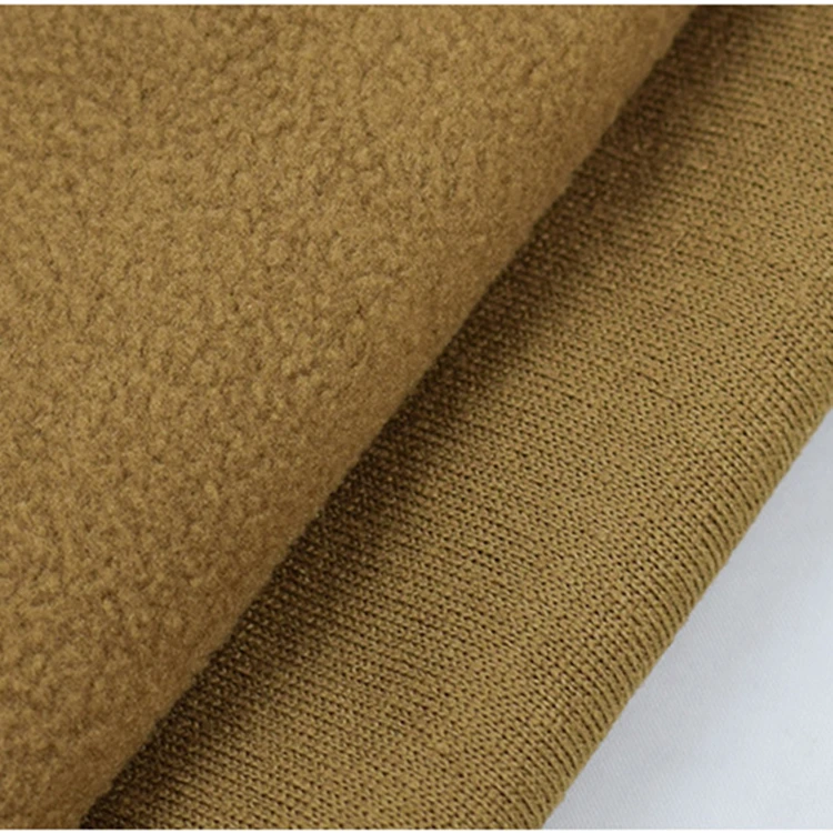 
2019 fabric micro polar fleece fabric brushed stock for blankets jacket and fabric clothes 