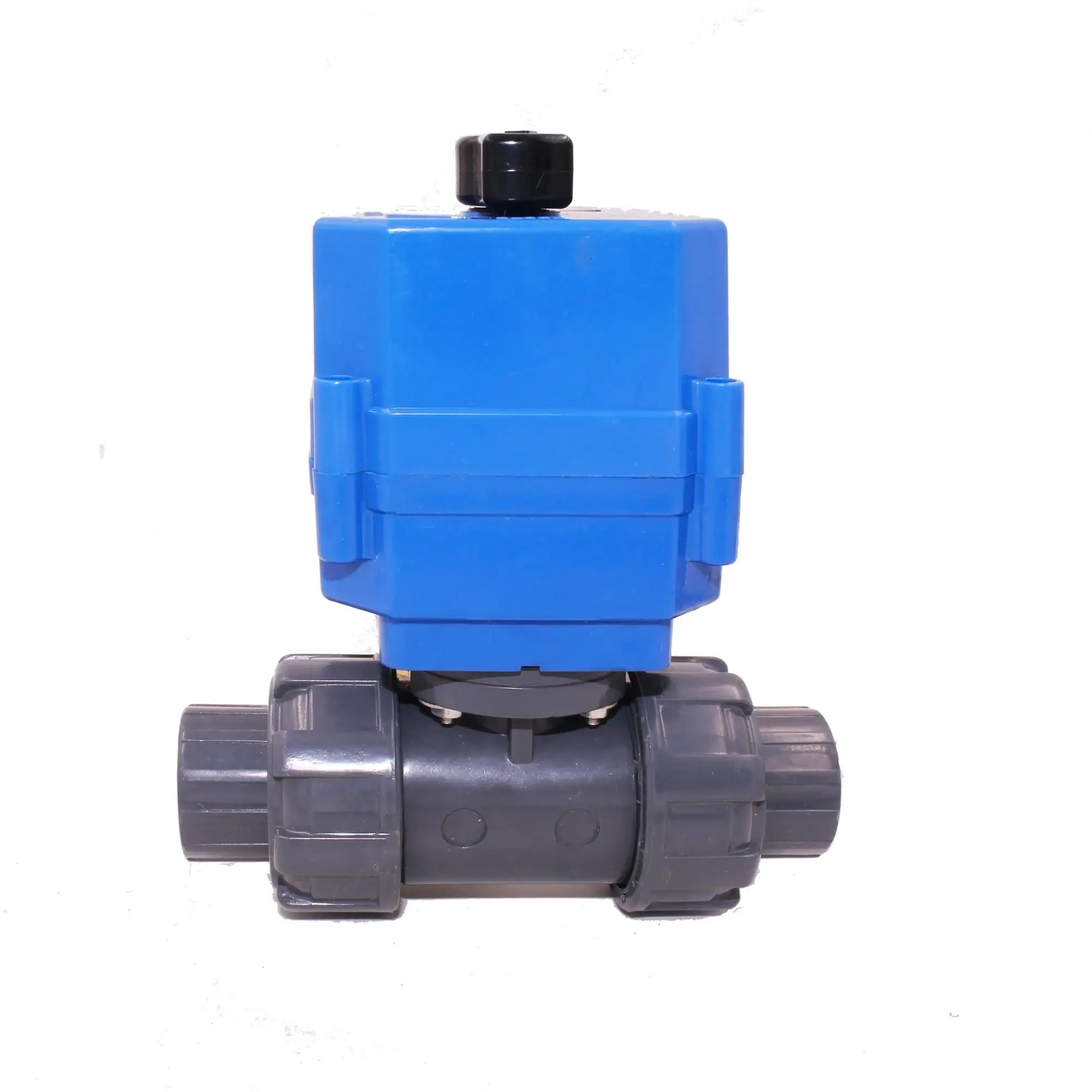 12v 24v 220v CTF-001 10nm ss304 2-way dn20 20mm electric actuated ball PVC valve