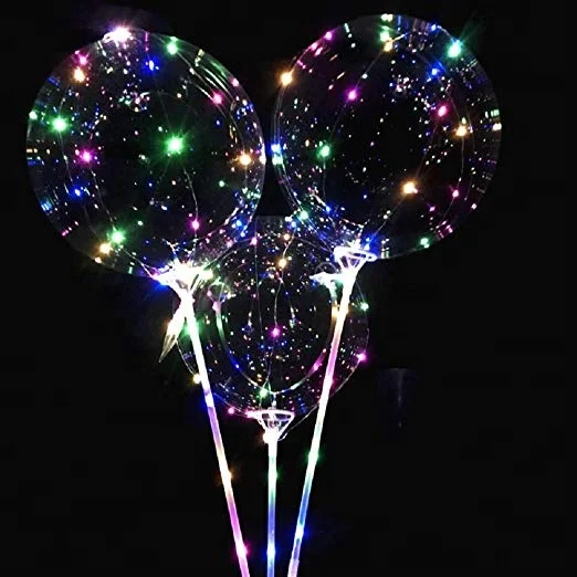 
Factory Supplier Different Style Printing Led Flashing Balloon 