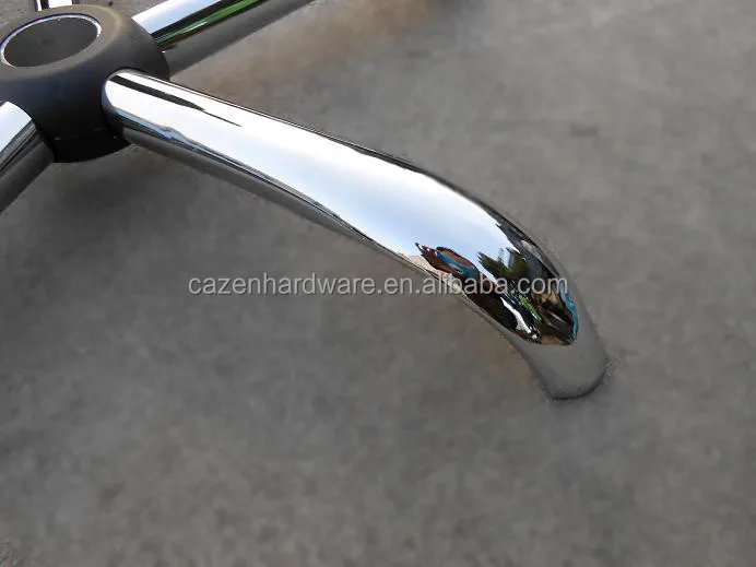 
HOT Sale good quality Chrome office chair replacement parts of five star base pass BIFMA testing 