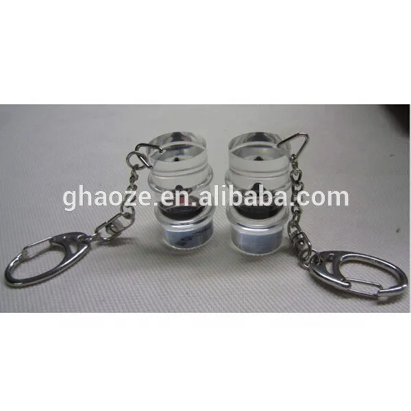 Customized Acrylic Resin Gift Oil Drop Barrel Keychain Souvenirs Gift