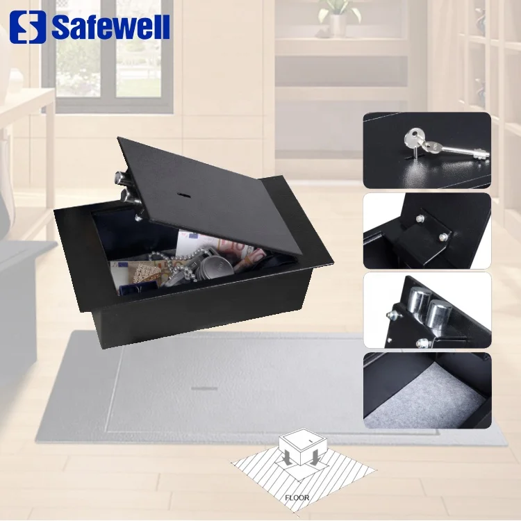 Safewell FS02 4 5 L механический скрытый верхний открытый пол Сейф Коробка