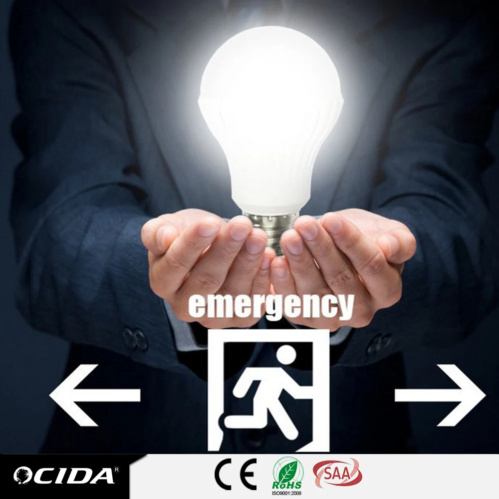 Wholesale AC220-240V oem rechargeable led smart emergency bulb B22 lamp e27 charging bulb lamp