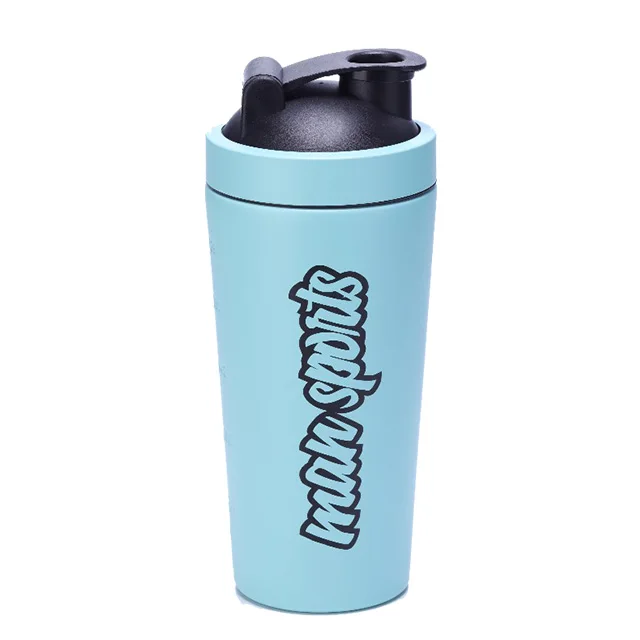 Hot Sale ODM OEM Bpa-Free 304 Stainless Steel Custom Logo Sport Protein Shaker For Fitness Gym