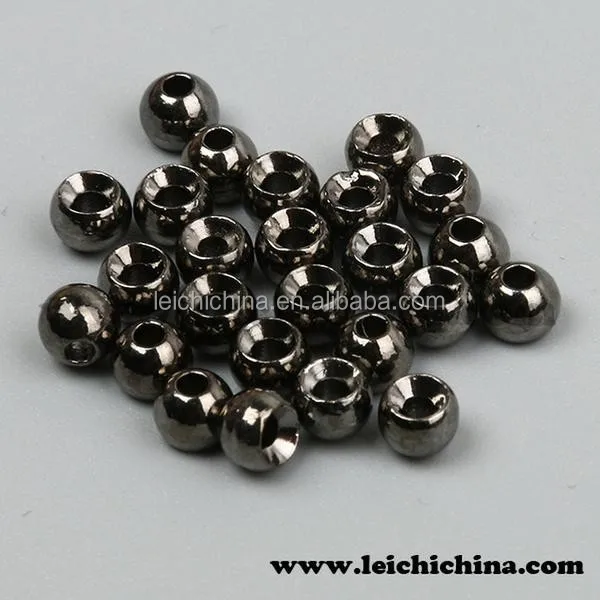 Wholesale round fly fishing tungsten beads